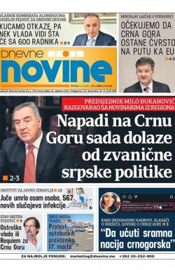 Dnevne novine - broj 2929, 5. mar 2021.