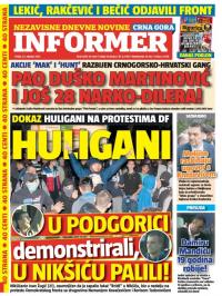 Informer CG - broj 1059, 23. okt 2015.