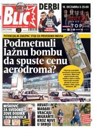 Blic - broj 7484, 13. dec 2017.