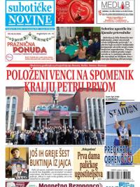 Nove Subotičke novine - broj 297, 2. dec 2022.