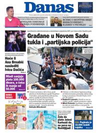 Danas - broj 9054, 22. jul 2022.