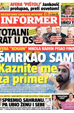Informer - broj 925, 20. maj 2015.