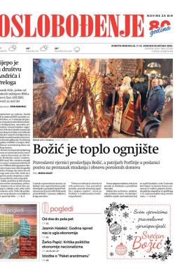 Oslobođenje - broj 27192, 7. jan 2023.