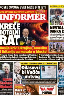 Informer - broj 3635, 27. mar 2024.