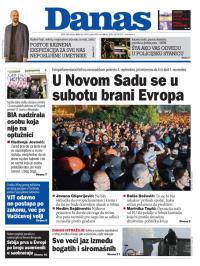 Danas - broj 10055, 29. okt 2025.