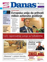 Danas - broj 6575, 30. sep 2015.