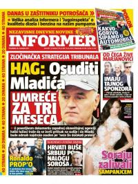 Informer - broj 1697, 20. nov 2017.