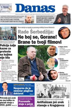 Danas - broj 8850, 22. dec 2021.