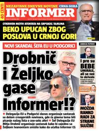 Informer CG - broj 777, 19. nov 2014.