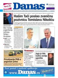 Danas - broj 6758, 31. mar 2016.