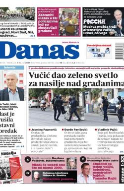 Danas - broj 9956, 5. jul 2025.