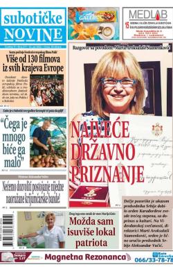 Nove Subotičke novine - broj 277, 15. jul 2022.