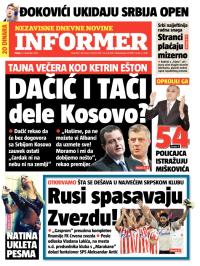 Informer - broj 158, 9. nov 2012.