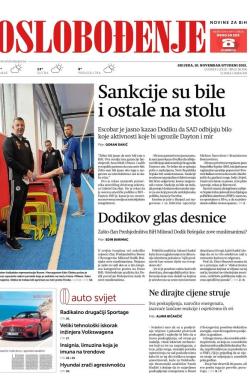 Oslobođenje - broj 26836, 10. nov 2021.