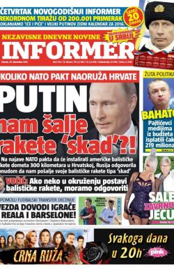 Informer - broj 1116, 29. dec 2015.