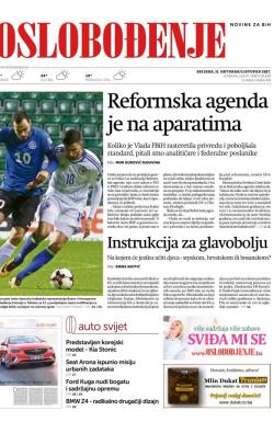 Oslobođenje - broj 25459, 11. okt 2017.