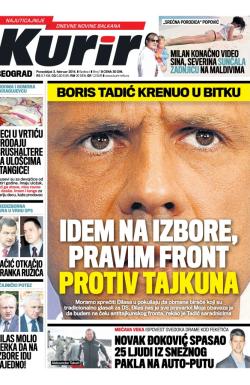Kurir - broj 1, 3. feb 2014.