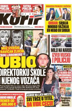 Kurir - broj 2243, 16. maj 2020.