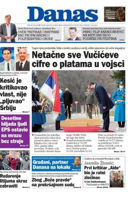 Danas - broj 8843, 15. dec 2021.
