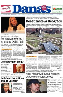 Danas - broj 5594, 22. jan 2013.