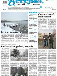 Bečejski mozaik - broj 767, 11. jan 2019.