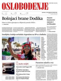Oslobođenje - broj 27155, 23. nov 2022.