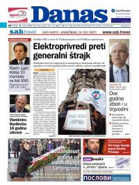 Danas - broj 5965, 28. jan 2014.