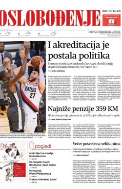 Oslobođenje - broj 25949, 23. feb 2019.