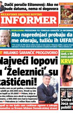 Informer - broj 296, 24. apr 2013.