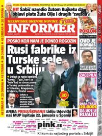 Informer - broj 1126, 14. jan 2016.