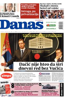 Danas - broj 5801-5802, 17. avg 2013.