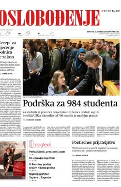 Oslobođenje - broj 25469, 21. okt 2017.