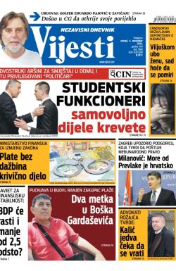 Vijesti - broj 5966, 4. nov 2014.