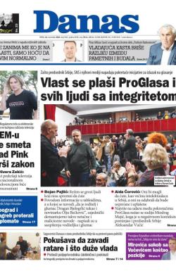 Danas - broj 9465, 22. nov 2023.