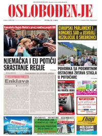 Oslobođenje - broj 24.647, 10. jul 2015.