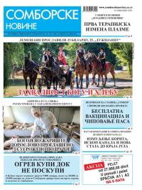 Somborske novine - broj 3708, 18. jul 2025.
