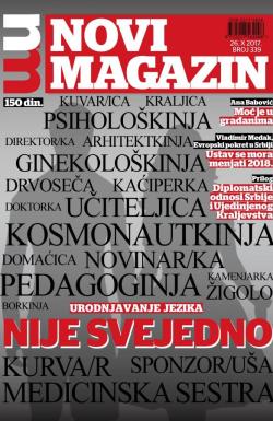Novi magazin - broj 339, 26. okt 2017.