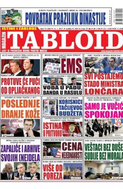 Tabloid - broj 74, 12. jan 2017.