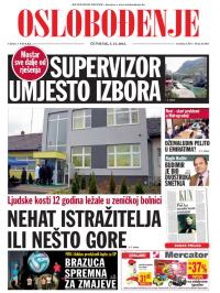 Oslobođenje - broj 24.065, 5. dec 2013.