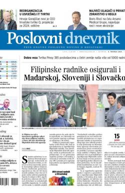 Poslovni Dnevnik - broj 5063, 4. apr 2024.