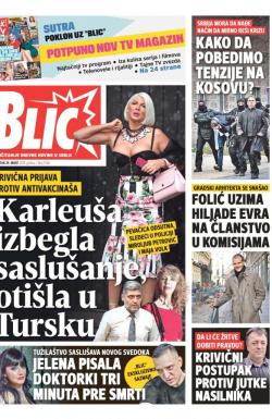 Blic - broj 7586, 29. mar 2018.