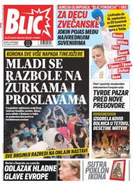 Blic - broj 8813, 10. sep 2021.