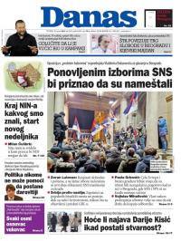 Danas - broj 9505, 11. jan 2024.