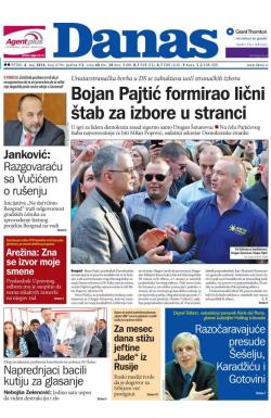 Danas - broj 6794, 6. maj 2016.