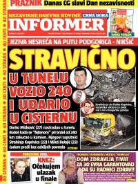 Informer CG - broj 926, 21. maj 2015.