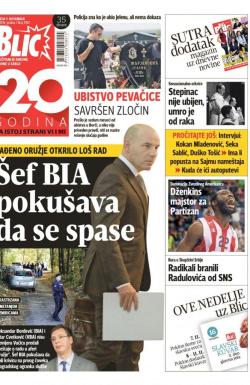 Blic - broj 7092, 9. nov 2016.