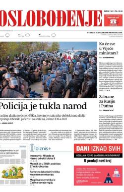 Oslobođenje - broj 26234, 10. dec 2019.