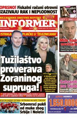 Informer - broj 2351, 14. jan 2020.