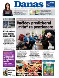 Danas - broj 8709, 3. avg 2021.