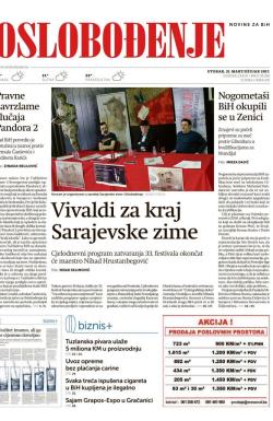 Oslobođenje - broj 25258, 21. mar 2017.
